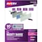 The Mighty Badge Badge Kit, Magnetic, Laser, Reusable, 1"x3", 10/PK, SR 5PK AVE71206 - alternate 1